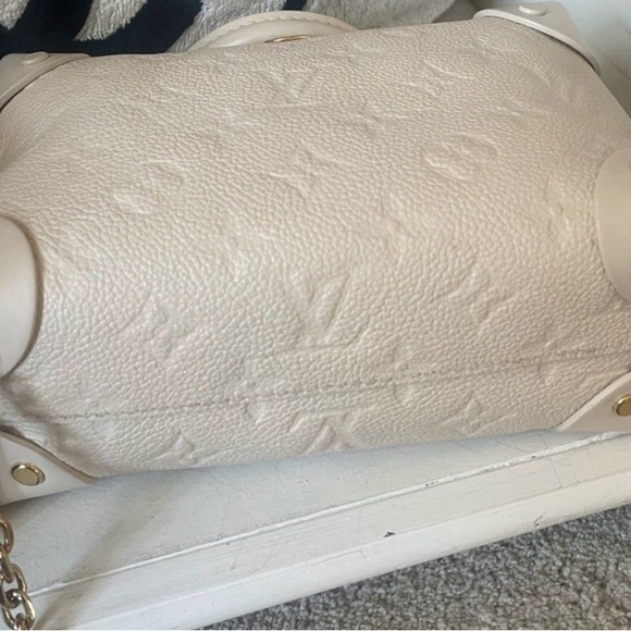 Louis Vuitton white monogram empriente petite Malle Souple - Picture 6 of 12